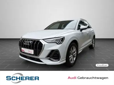 Gebraucht Audi Q3 S-Line 245 PS (180 kW) 2022 Gletscherweiß metallic (metallic) SUV