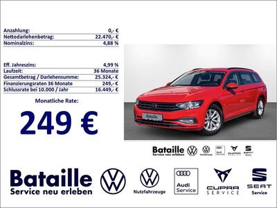 Gebraucht VW Passat Business 122 PS (89 kW) 2023 Rot Kombi