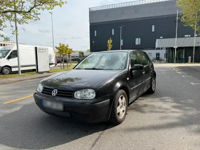 Gebraucht VW Golf IV 75 PS (55 kW) 1999 Schwarz Kleinwagen