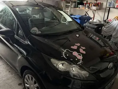 Gebraucht Ford Fiesta Trend 82 PS (60 kW) 2010 Schwarz Kleinwagen