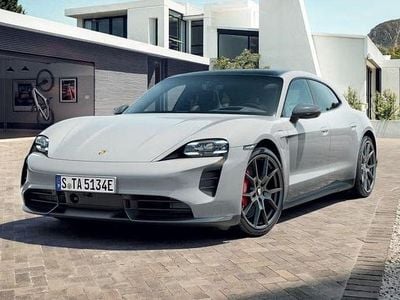 Grau Gebraucht 2023 Porsche Taycan GTS Sport Turismo Limousine | 89.900 €
