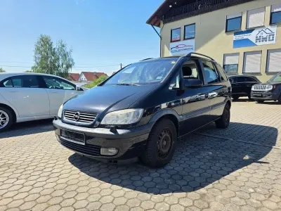 Gebraucht Opel Zafira Executive 125 PS (91 kW) 2002 Schwarz Van / Kleinbus