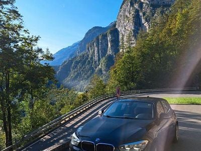 Schwarz Gebraucht 2016 BMW 116 Sport Line Kleinwagen | 8.000 € (Guter Preis)