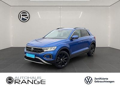 Gebraucht VW T-Roc Move 150 PS (110 kW) 2023 Blau SUV