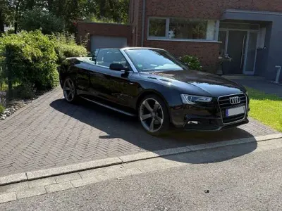 Gebraucht Audi A5 Cabriolet S-Line 170 PS (125 kW) 2015 Schwarz Cabrio