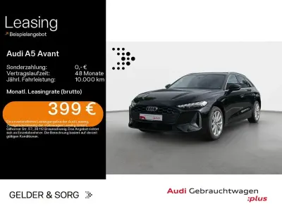 Gebraucht Audi A5 Basis 204 PS (150 kW) 2025 Mythosschwarz metallic Kombi