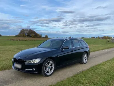 Gebraucht BMW 318 Sport Line 143 PS (105 kW) 2013 Schwarz Kombi