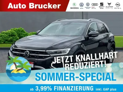 Gebraucht VW T-Roc IQ Drive 150 PS (110 kW) 2022 Schwarz SUV