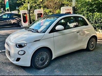 Gebraucht Fiat 500e 86 kW (118 PS) 2022 Weiß Cabrio