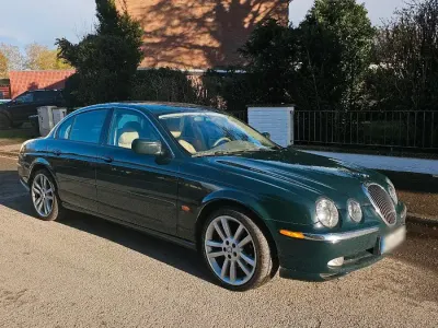 Usata Jaguar S-Type S 235 CV (172 kW) 2000 Verde Berlina