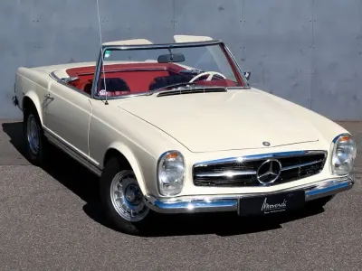 Gebraucht Mercedes SL280 170 PS (125 kW) 1968 Weiß Cabrio