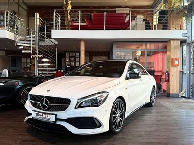 Gebraucht Mercedes CLA200 AMG line 210 PS (154 kW) 2017 Calcitweiss/zirrusweiss Coupé