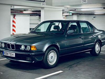 Second-hand BMW 735 Shadowline 211 CP (155 kW) 1990 Gri Berlinǎ