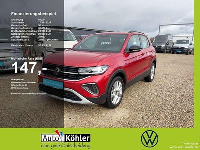 Gebraucht VW T-Cross Goal 115 PS (84 kW) 2025 Kings red (metallic) SUV