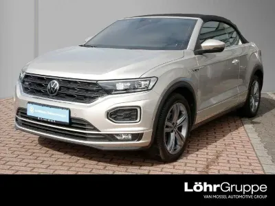 Usata VW T-Roc Cabriolet R-line 150 CV (110 kW) 2022 Argento Cabrio