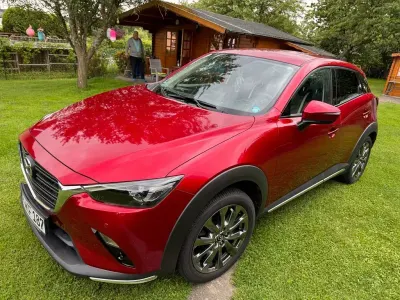 Gebraucht Mazda CX-3 Kangei 121 PS (88 kW) 2019 Rot SUV