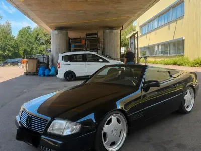 Gebraucht Mercedes SL500 321 PS (236 kW) 1994 Schwarz Cabrio