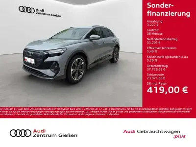 Gebraucht Audi Q4 e-tron S-Line 194 kW (265 PS) 2023 Grau SUV