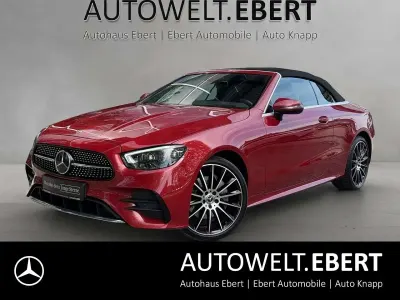 Gebraucht Mercedes E220 AMG 194 PS (142 kW) 2021 Rot Cabrio
