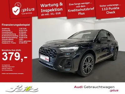 Gebraucht Audi Q5 Design 204 PS (150 kW) 2023 Mythosschwarz metallic SUV