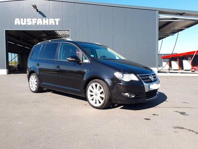 Gebraucht VW Touran R-line Edition 140 PS (102 kW) 2009 Schwarz Van / Kleinbus