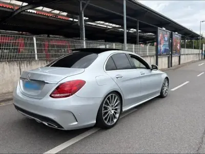 Gebraucht Mercedes C250 AMG line 204 PS (150 kW) 2016 Silber Limousine
