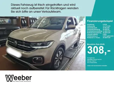 Gebraucht VW T-Cross Move 110 PS (80 kW) 2023 Ivory silver (metallic) SUV