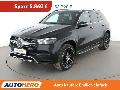 Gebraucht Mercedes GLE400 AMG line 330 PS (242 kW) 2020 Obsidianschwarz SUV