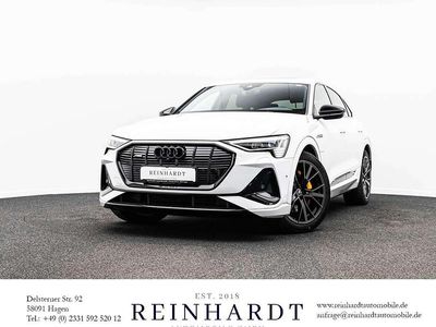 Gletscherweiß metallic Gebraucht 2022 Audi e-tron Sportback Black Edition SUV | 35.895 € (Guter Preis)
