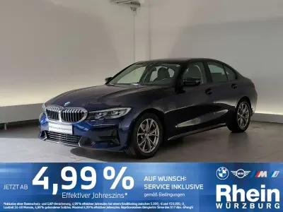 Usata BMW 320 Sport Line 190 CV (139 kW) 2022 Blu Berlina