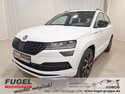 Gebraucht Skoda Karoq SportLine 190 PS (139 kW) 2022 Moonweiss metallic SUV
