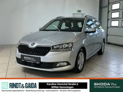 Gebraucht Skoda Fabia Ambition 95 PS (69 kW) 2021 Silber Kleinwagen