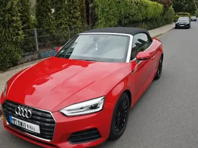 Gebraucht Audi A5 Cabriolet 190 PS (139 kW) 2019 Rot Cabrio