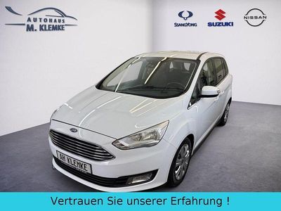 Gebraucht Ford Grand C-Max Titanium 125 PS (91 kW) 2016 Weiß Van / Kleinbus