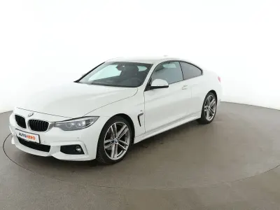 Gebraucht BMW 420 M Sport 184 PS (135 kW) 2020 Weiß Coupé