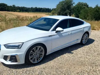 Gebraucht Audi A5 Sportback S-Line 190 PS (139 kW) 2020 Weiß Kleinwagen