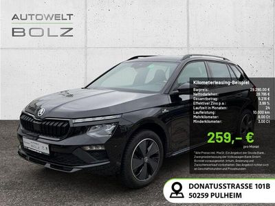 Gebraucht Skoda Kamiq Monte Carlo 150 PS (110 kW) 2025 Schwarz SUV