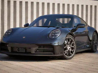 Neu Porsche 911 Carrera 394 PS (289 kW) 2026 Schwarz Coupé