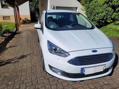 Usata Ford C-MAX Titanium 150 CV (110 kW) 2016 Bianco Monovolume