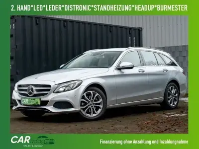 Brugt Mercedes C200 Avantgarde 136 HK (100 kW) 2018 Sølv Sedan
