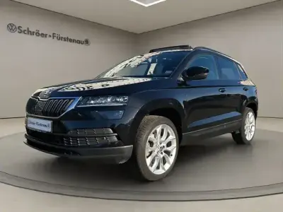 Gebraucht Skoda Karoq Style 150 PS (110 kW) 2021 Schwarz SUV