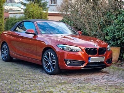 gebraucht BMW 218 218 d Cabrio Sport Line