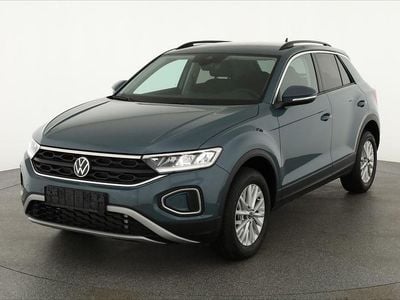 Neu VW T-Roc Life 150 PS (110 kW) 2025 Petroleum blue metallic SUV