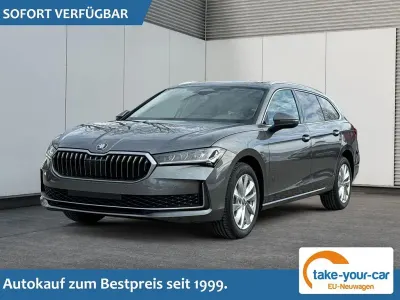 Neu Skoda Superb Selection 193 PS (141 kW) 2026 Grau Kombi