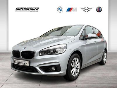 Gebraucht BMW 218 Active Tourer Advantage 136 PS (100 kW) 2015 Glaciersilber Van / Kleinbus
