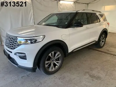 Gebraucht Ford Explorer Platinum 457 PS (336 kW) 2021 Weiß metallic SUV