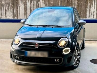 gebraucht Fiat 500 Sport/ Benzin/ Mild Hybrid schwarz