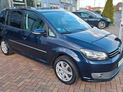 Gebraucht VW Touran Highline 140 PS (102 kW) 2012 Blau Van / Kleinbus