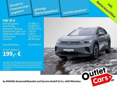 Gebraucht VW ID.4 Pro Performance 150 kW (204 PS) 2022 Grau SUV