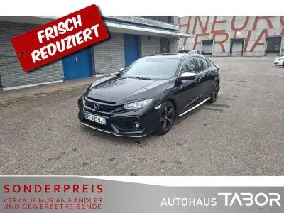 Brugt Honda Civic Elegance 120 HK (88 kW) 2018 Sort Sedan